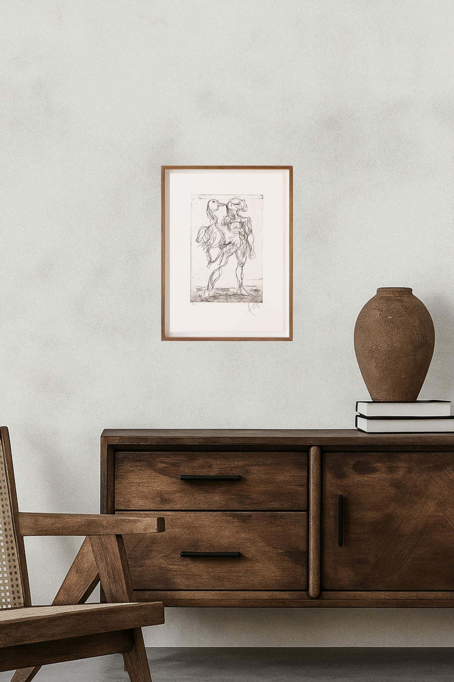 Markus Lüpertz - Leda (2025) | Limited Edition Print