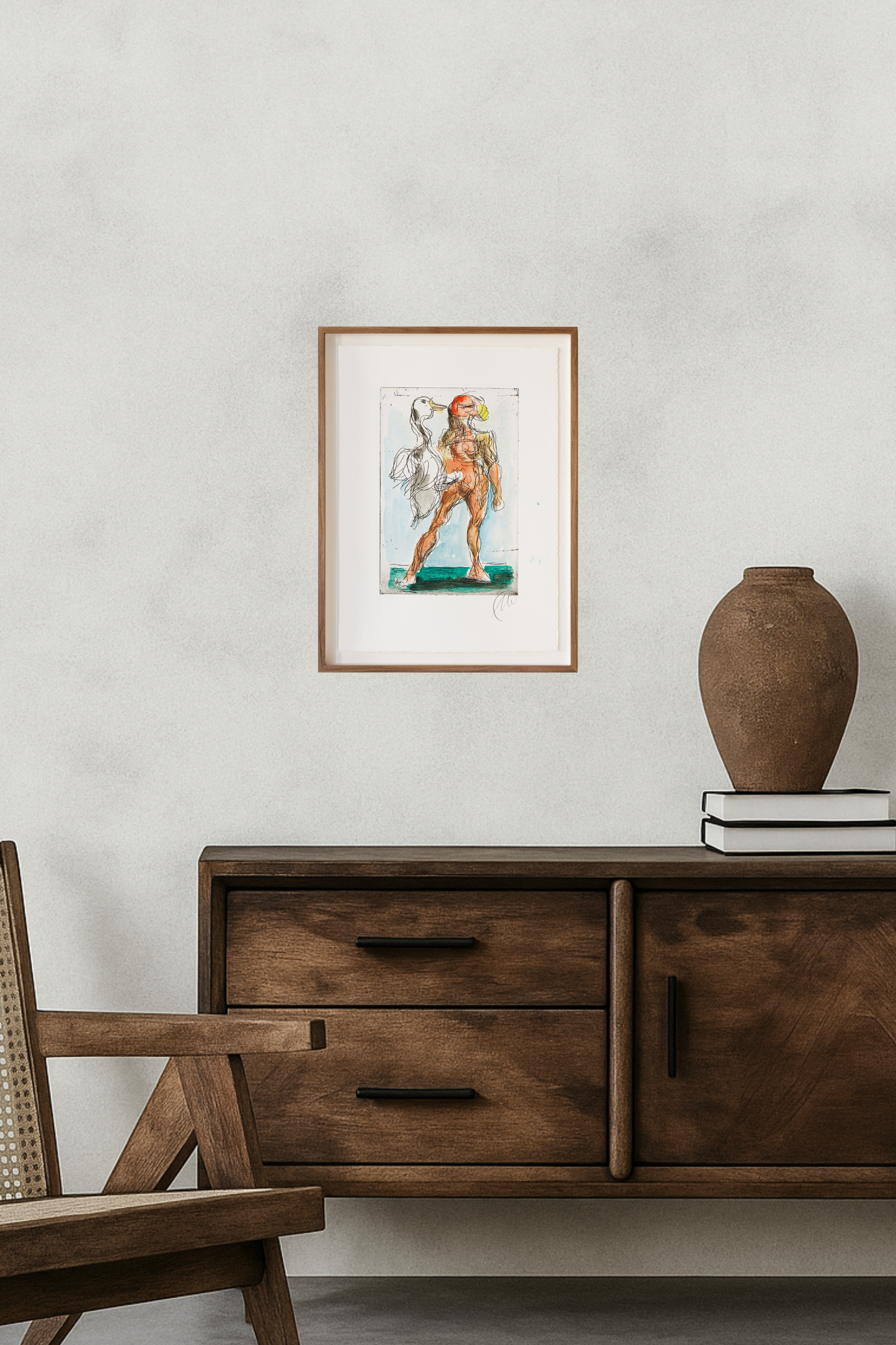 Markus Lüpertz – Leda (2025) I (Unique IX)