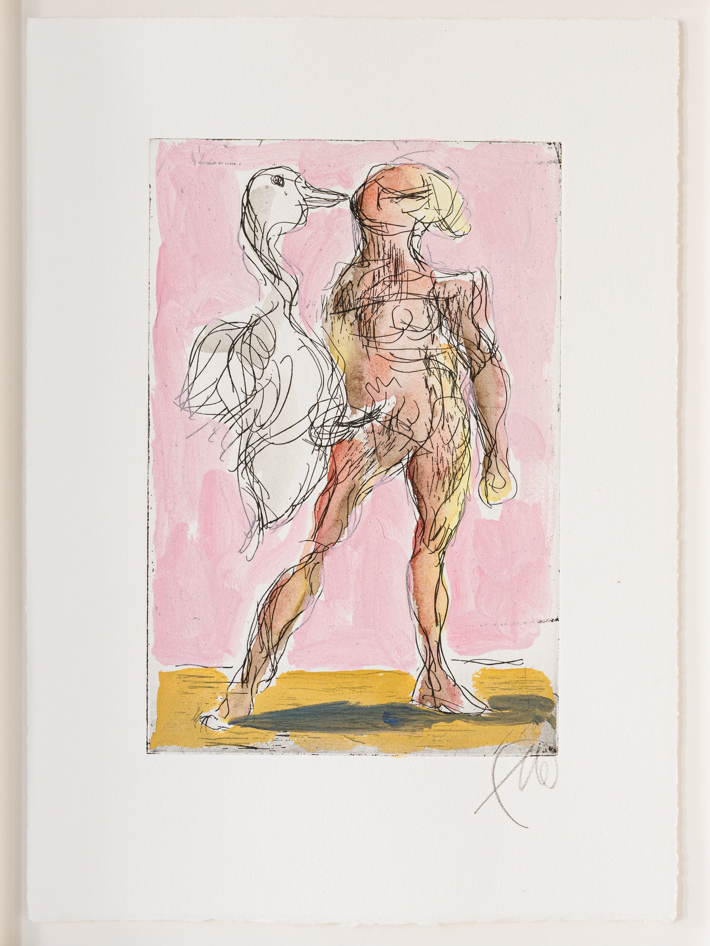 Markus Lüpertz – Leda (2025) I (Unikat II)