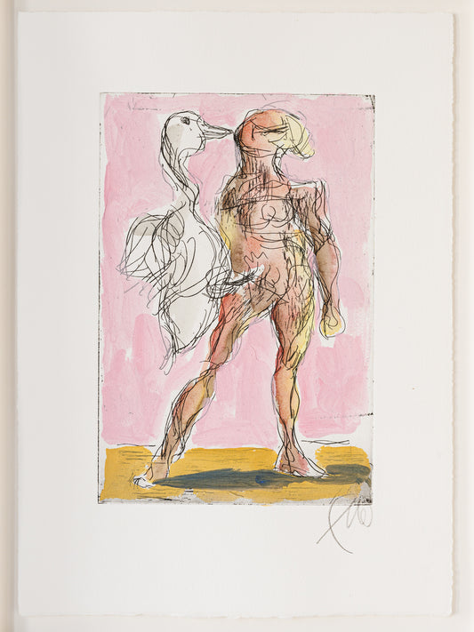 Markus Lüpertz – Leda (2025) I (Unikat II)