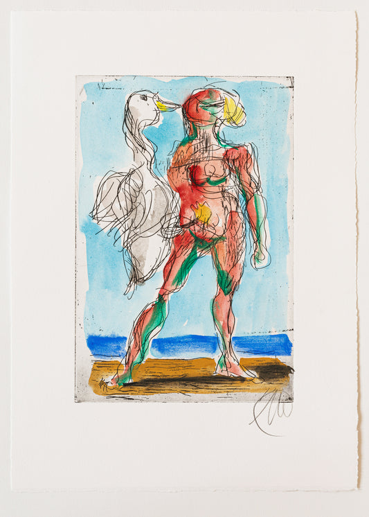 Markus Lüpertz – Leda (2025) I (Unikat III)