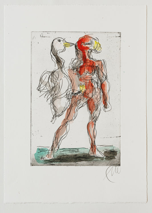 Markus Lüpertz – Leda (2025) I (Unikat VI)