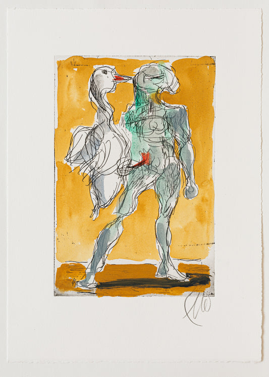 Markus Lüpertz – Leda (2025) I (Unikat VIII)