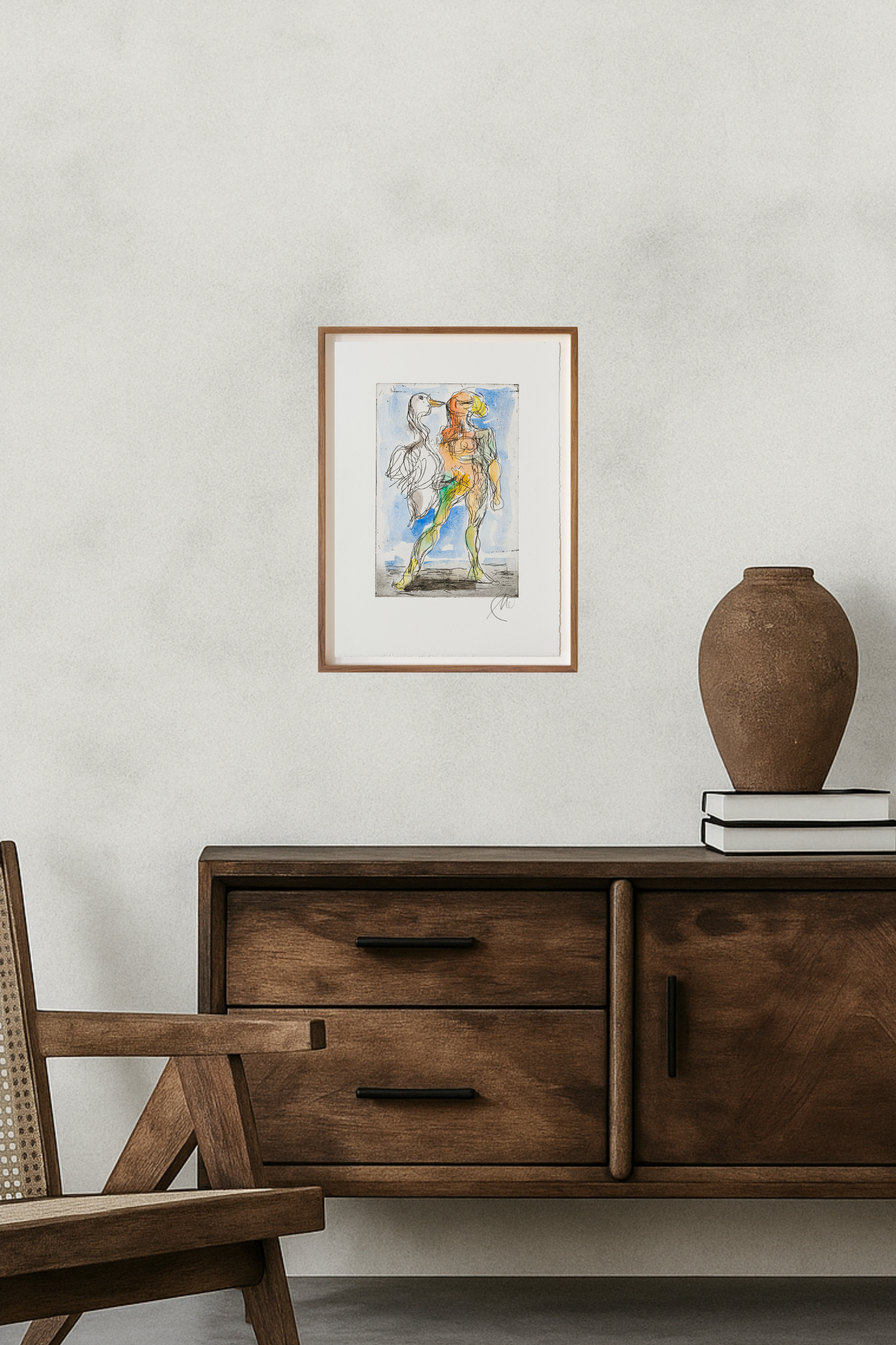 Markus Lüpertz – Leda (2025) I (Unikat V)